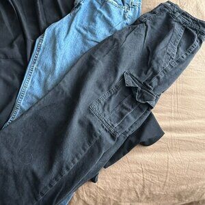 Black Aeropostale Carpenter Jeans